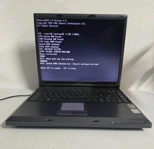 Sony vaio pcg grz610 - vaio, pcg-grz610
