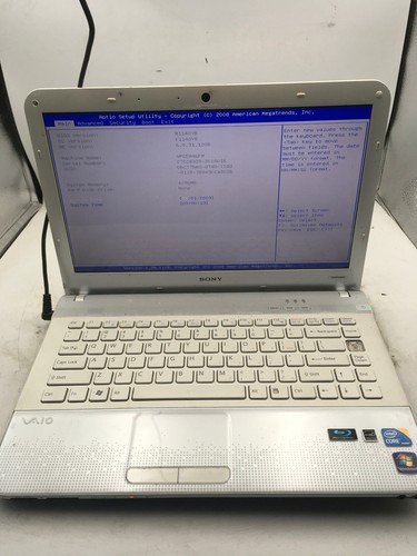 Sony vaio vpcea46fm boots - sony,