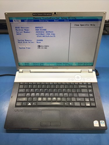Sony vaio pcg - vaio, pcg-384l