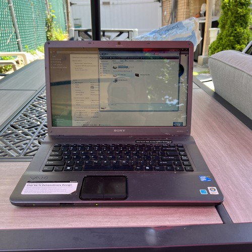 Sony vaio vgn nw125j - vaio, vgn-nw125j